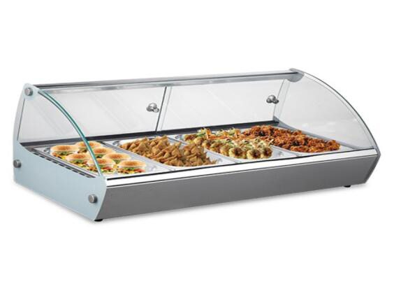  Pastry showcase Glass Warm Display Case restaurant kithen equipment