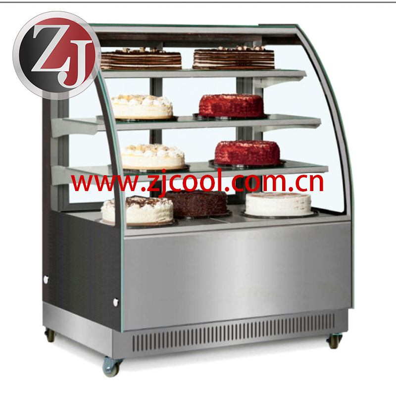 Glass Display Cake Showcase Cake On Counter Cooler Freezer Refrigerator