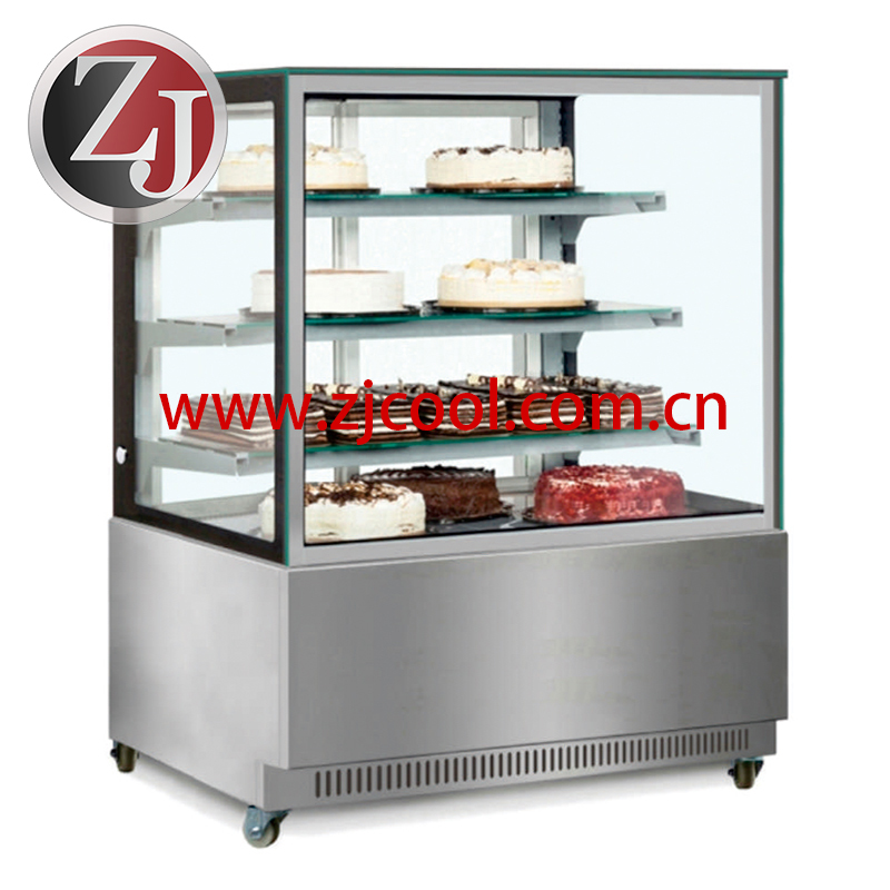 Upright cake showcase display case