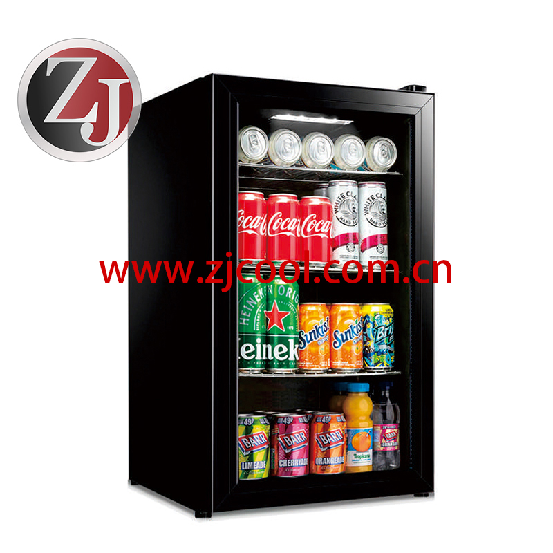 small cooler beverage display refrigerator