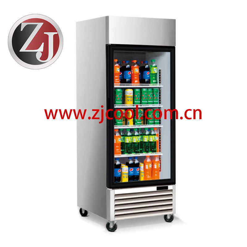 Glass Door Commercial Refrigerator Reach In Freezer