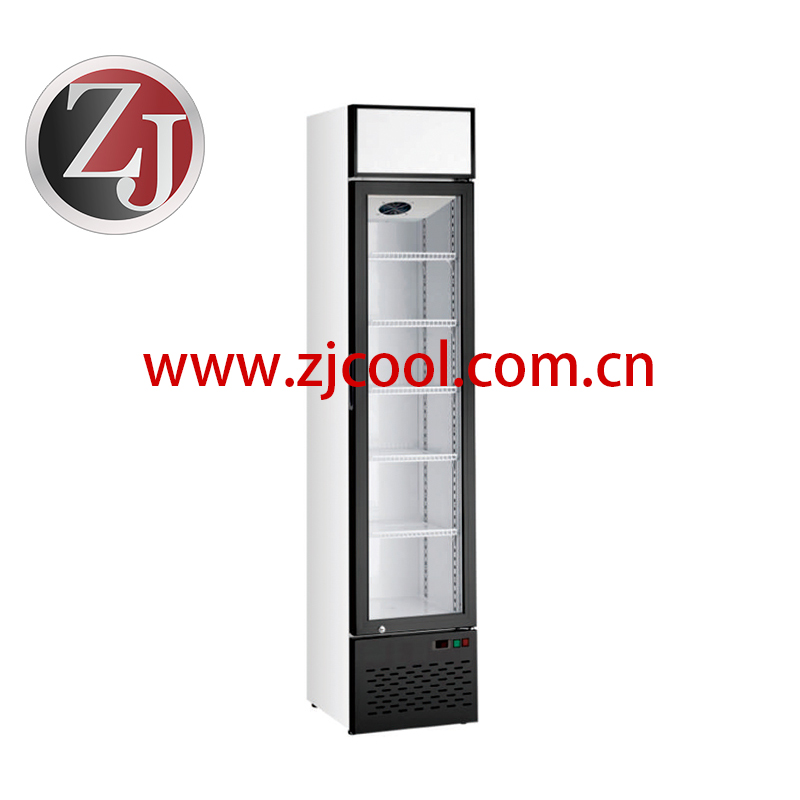 105L Upright Glass Door  Beverage Cooler