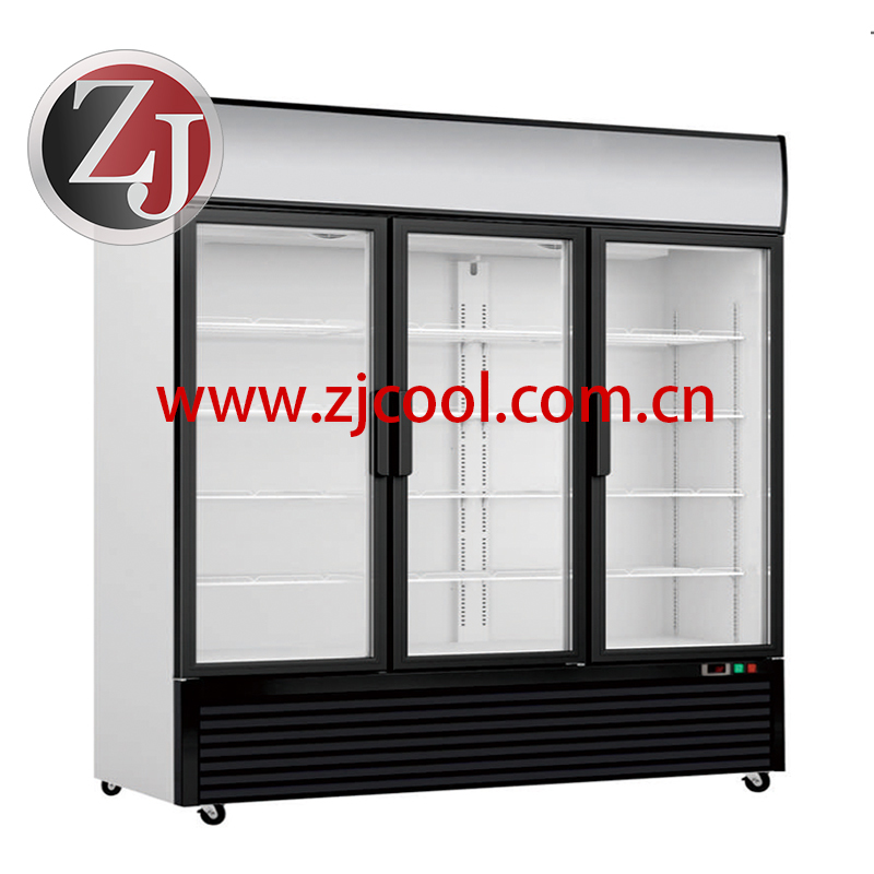  Glass Door Upright    Beverage Cooler